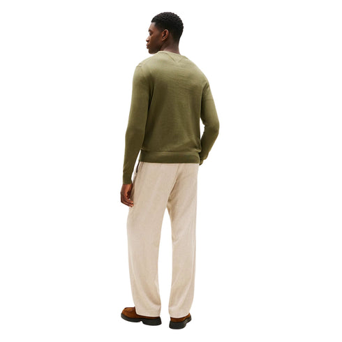 Tommy Hilfiger Felpa girocollo Maglia Uomo a girocollo in tinta unita Tommy Hilfiger S A25-TOMMY HILFIGERMW28046-MT1-S - Francavilla Moda