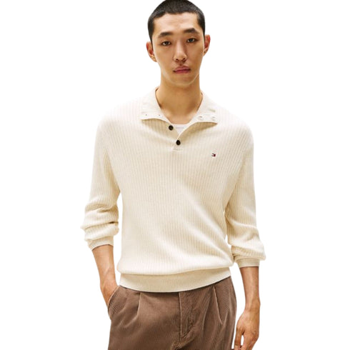 Tommy Hilfiger Pullover Maglia Uomo scollo con bottoni S - Francavilla Moda