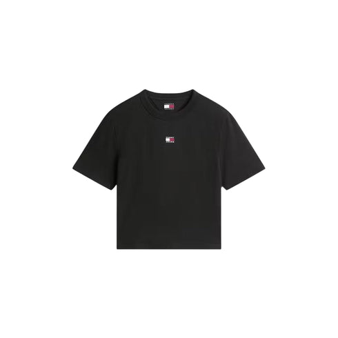 Tommy Hilfiger T-shirt Maglietta con distintivo squadrato XS - Francavilla Moda