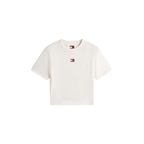 Tommy Hilfiger T-shirt Maglietta con distintivo squadrato XS A25-TOMMY JEANSDW22202-YBH-XS - Francavilla Moda