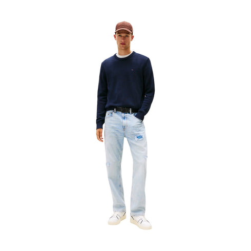 Tommy Hilfiger maglioni Maglione uomo girocollo a maniche lunghe S P26-TOMMY JEANSDM21787-C1G-S - Francavilla Moda