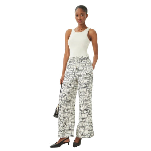 Tommy Hilfiger Pantalone Pantalone Donna con fantasia all over XS P26-TOMMY HILFIGERWW48970-0LC-XS - Francavilla Moda