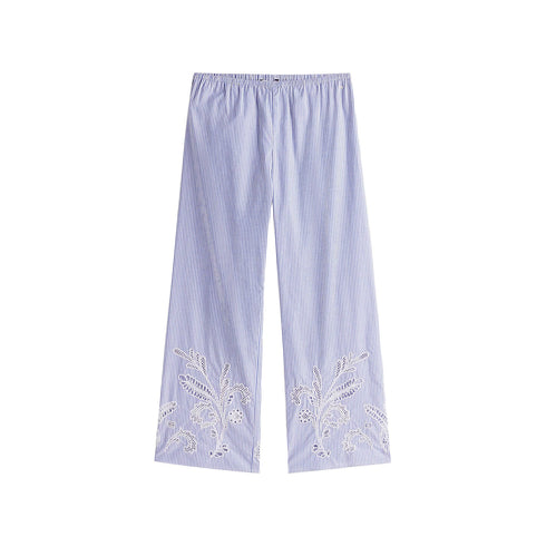 Tommy Hilfiger Pantaloni Pantalone Donna con ricamo 36 - Francavilla Moda