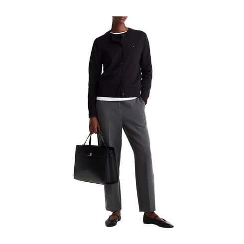 Tommy Hilfiger Pantaloni Pantalone Donna in viscosa stretch 36 P25 - TOMMY HILFIGERWW44090 - PKH - 36 - Francavilla Moda