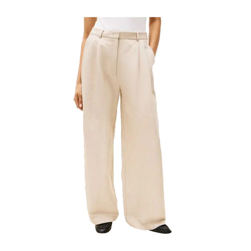 Tommy Hilfiger Pantaloni Pantalone Donna Linen Mix Straight 36 - Francavilla Moda