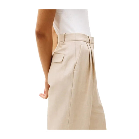 Tommy Hilfiger Pantaloni Pantalone Donna Linen Mix Straight 36 - Francavilla Moda