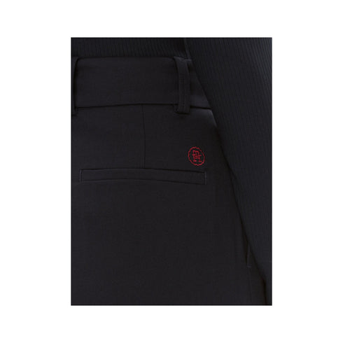 Tommy Hilfiger Pantaloni Pantalone Donna Relaxed Stright Blu - Francavilla Moda