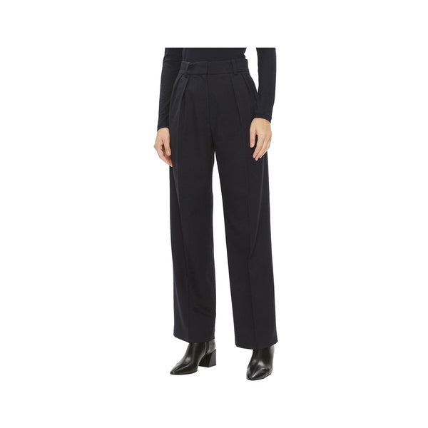 Tommy Hilfiger Pantaloni Pantalone Donna Relaxed Stright Blu - Francavilla Moda