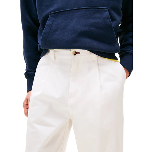 Tommy Hilfiger Pantaloni Pantaloni chino Sailing regular fit Ecru - Francavilla Moda