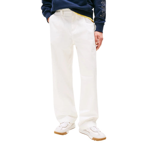 Tommy Hilfiger Pantaloni Pantaloni chino Sailing regular fit Ecru - Francavilla Moda