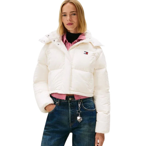 Tommy Hilfiger Piumino corto Piumino Donna cropped Alaska XS A25-TOMMY JEANSDW21624-YBH-XS - Francavilla Moda