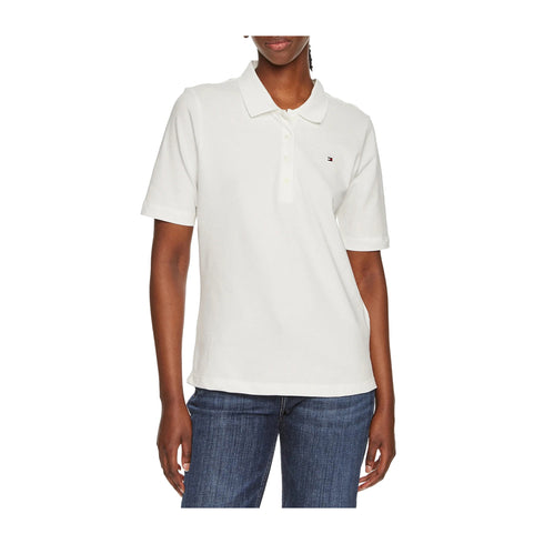 Tommy Hilfiger Polo Polo Donna 1985 quattro bottoni S P25 - TOMMY HILFIGERWW43224 - YBL - S - Francavilla Moda