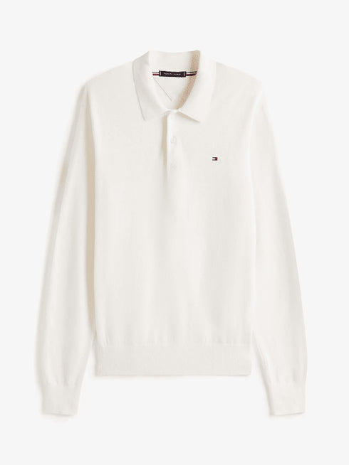 Tommy Hilfiger Polo Polo regular fit con cashmere S A25-TOMMY HILFIGERMW36519-ZOO-S - Francavilla Moda