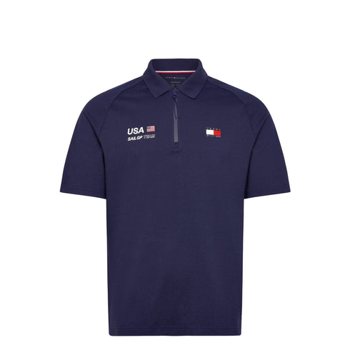 Tommy Hilfiger Polo Polo Uomo con zip a 1/4 S - Francavilla Moda