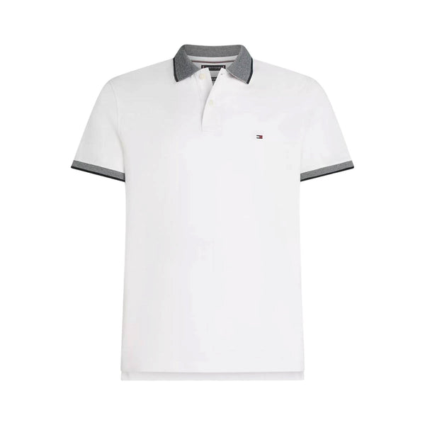Tommy Hilfiger Polo Polo Uomo in cotone e lino M P26-TOMMY HILFIGERMW33140-YBR-M - Francavilla Moda
