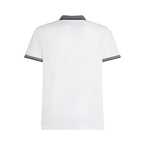 Tommy Hilfiger Polo Polo Uomo in cotone e lino M P26-TOMMY HILFIGERMW33140-YBR-M - Francavilla Moda