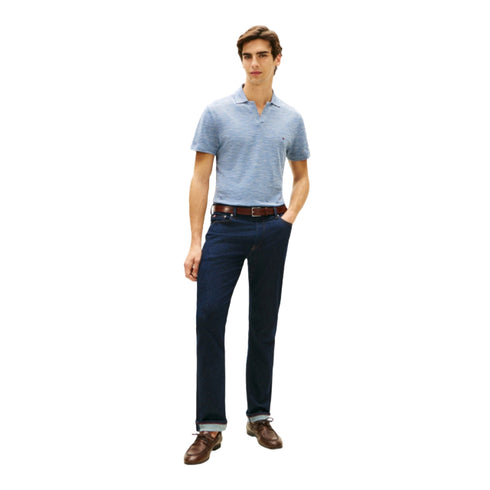 Tommy Hilfiger Polo Polo Uomo Oxford senza bottoni S P26-TOMMY HILFIGERMW38482-0H9-S - Francavilla Moda