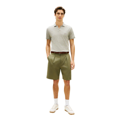 Tommy Hilfiger Polo Polo Uomo Oxford senza bottoni S P26-TOMMY HILFIGERMW38482-0H9-S - Francavilla Moda