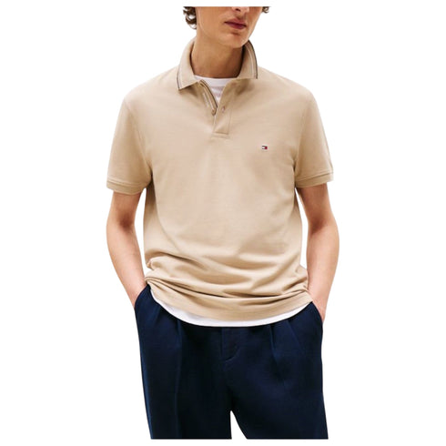 Tommy Hilfiger Polo Polo Uomo Placket Interest S P25 - TOMMY HILFIGERMW38459 - RBT - S - Francavilla Moda