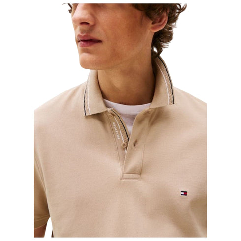 Tommy Hilfiger Polo Polo Uomo Placket Interest S P25 - TOMMY HILFIGERMW38459 - RBT - S - Francavilla Moda