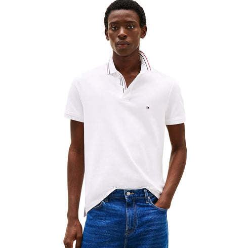 Tommy Hilfiger Polo Polo Uomo Placket Interest S P25 - TOMMY HILFIGERMW38459 - YBR - S - Francavilla Moda