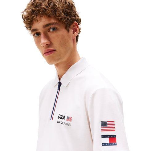 Tommy Hilfiger Polo Polo Uomo U.S. Sail GP Team S A25 - TOMMY HILFIGERMW41415 - YBL - S - Francavilla Moda