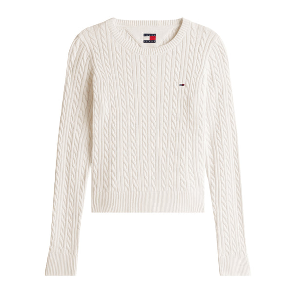 Tommy Hilfiger Pullover Pullover a trecce essential XS A25-TOMMY JEANSDW22165-YBH-XS - Francavilla Moda