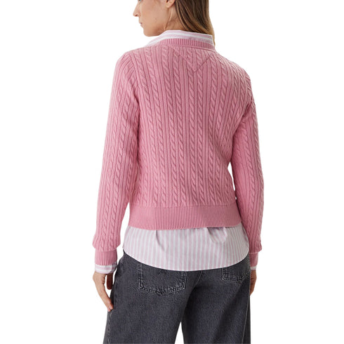 Tommy Hilfiger Pullover Pullover a trecce essential XS A25-TOMMY JEANSDW22165-THC-XS - Francavilla Moda