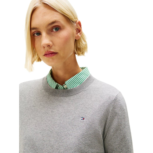 Tommy Hilfiger Pullover Pullover donna in jersey fine S P26-TOMMY HILFIGERWW44984-P61-S - Francavilla Moda