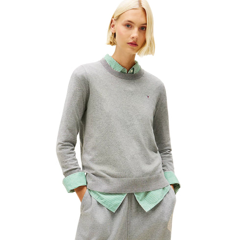 Tommy Hilfiger Pullover Pullover donna in jersey fine S P26-TOMMY HILFIGERWW44984-P61-S - Francavilla Moda