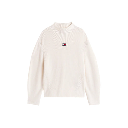Tommy Hilfiger Pullover Pullover relaxed fit con distintivo Tommy XS A25-TOMMY JEANSDW21676-YBH-XS - Francavilla Moda