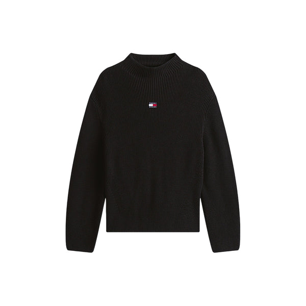 Tommy Hilfiger Pullover Pullover relaxed fit con distintivo Tommy XS - Francavilla Moda