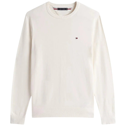 Tommy Hilfiger Pullover Pullover uomo con bandierina ricamata S P26-TOMMY HILFIGERMW39999-ZOO-S - Francavilla Moda