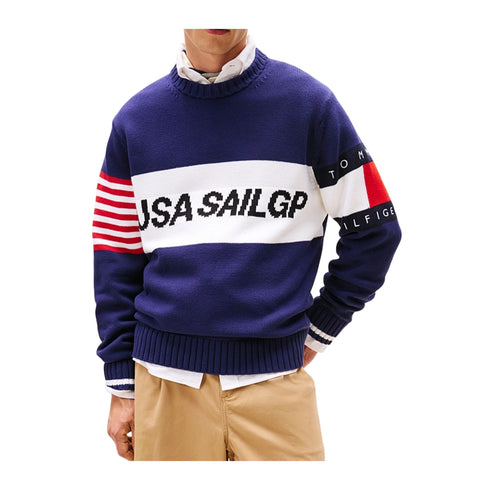 Tommy Hilfiger Pullover Pullover Uomo U.S. Sail GP Team S - Francavilla Moda