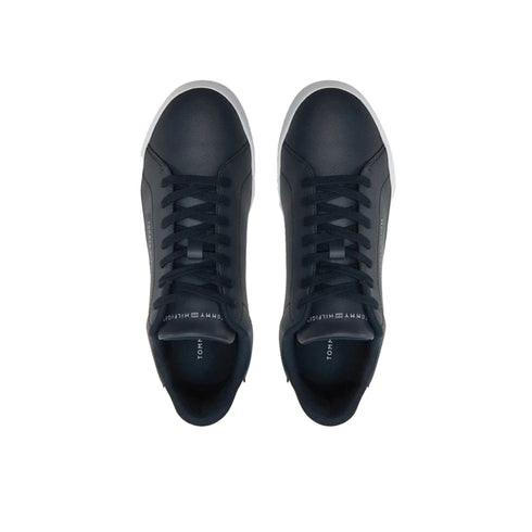Tommy Hilfiger Sneakers Sneakers basse Uomo Court con logo 40 P26-TOMMY SHOESFM0FM05367-DW5-40 - Francavilla Moda
