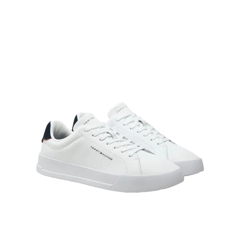 Tommy Hilfiger Sneakers Sneakers basse Uomo Court con logo 40 P26-TOMMY SHOESFM0FM05367-DW5-40 - Francavilla Moda