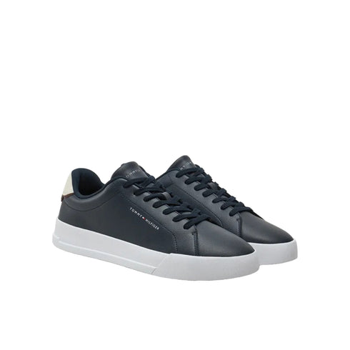 Tommy Hilfiger Sneakers Sneakers basse Uomo Court con logo 40 P26-TOMMY SHOESFM0FM05367-DW5-40 - Francavilla Moda