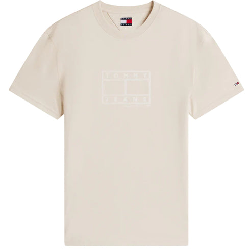 Tommy Hilfiger T-shirt mm T-shirt a manica corta da uomo con logo a timbro S - Francavilla Moda