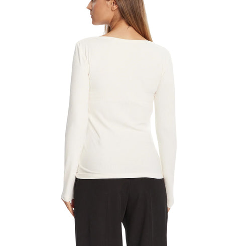 Tommy Hilfiger T-shirt T-shirt slim fit a coste con maniche lunghe XS A25-TOMMY HILFIGERWW47309-YA8-XS - Francavilla Moda