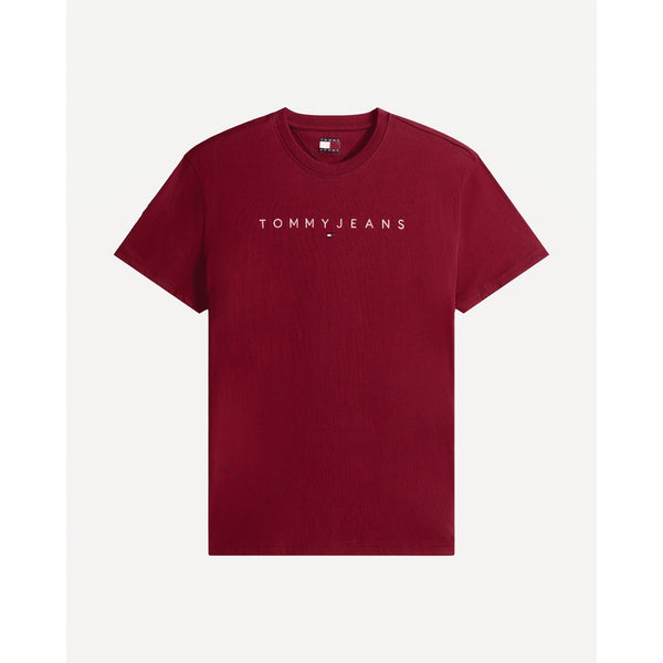 Tommy Hilfiger T-shirt T SHIRT TOMMY HILFIGER LINEAR LOGO S A25-TOMMY JEANSDM20744-0KP-S - Francavilla Moda