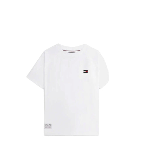 Tommy Hilfiger T-Shirt T-shirt Uomo con dettaglio bandiera sul petto S P26-TOMMY HILFIGERMW42396-YBR-S - Francavilla Moda