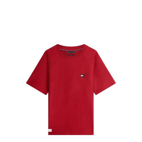 Tommy Hilfiger T-Shirt T-shirt Uomo con dettaglio bandiera sul petto S P26-TOMMY HILFIGERMW42396-XIT-S - Francavilla Moda