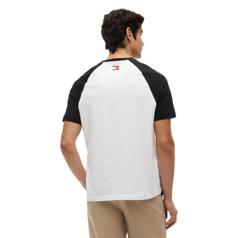 Tommy Hilfiger T-Shirt T-shirt Uomo con maniche a contrasto CF1 S - Francavilla Moda