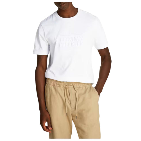 Tommy Hilfiger T-shirt T-shirt Uomo Embroidery Logo S P25 - TOMMY HILFIGERMW38620 - YBR - S - Francavilla Moda