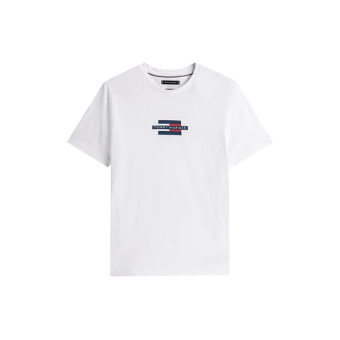 Tommy Hilfiger T-shirt T-shirt Uomo Flag Box S P25 - TOMMY HILFIGERMW38636 - YBR - S - Francavilla Moda