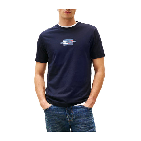 Tommy Hilfiger T-shirt T-shirt Uomo Flag Box S P25 - TOMMY HILFIGERMW38636 - DW5 - S - Francavilla Moda