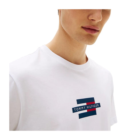 Tommy Hilfiger T-shirt T-shirt Uomo Flag Box S P25 - TOMMY HILFIGERMW38636 - YBR - S - Francavilla Moda