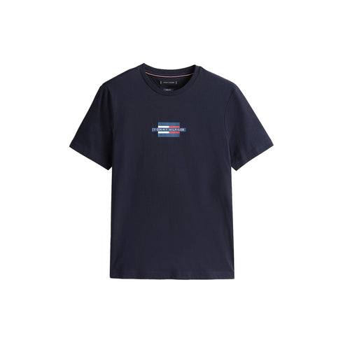 Tommy Hilfiger T-shirt T-shirt Uomo Flag Box S P25 - TOMMY HILFIGERMW38636 - DW5 - S - Francavilla Moda