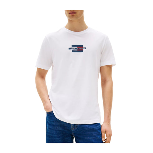 Tommy Hilfiger T-shirt T-shirt Uomo Flag Box S P25 - TOMMY HILFIGERMW38636 - YBR - S - Francavilla Moda