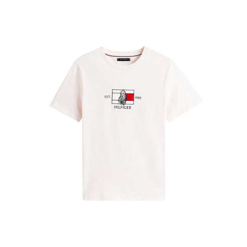 Tommy Hilfiger T-shirt T-shirt Uomo Flag Sailing S - Francavilla Moda
